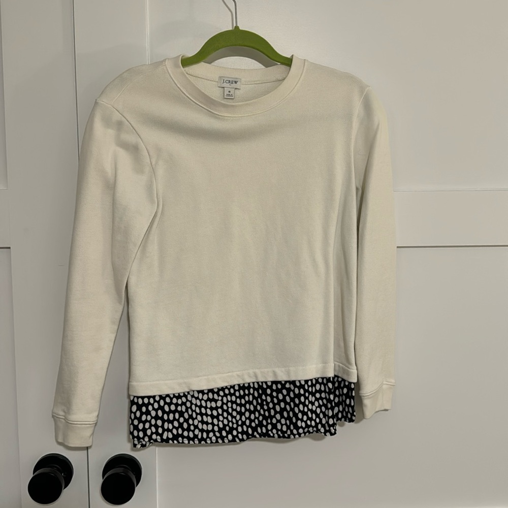 J.Crew peplum top